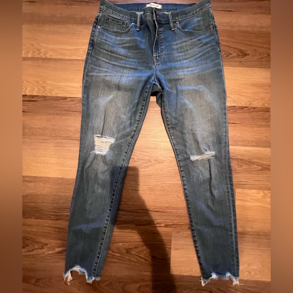 Madewell Distressed Skinny Jeans